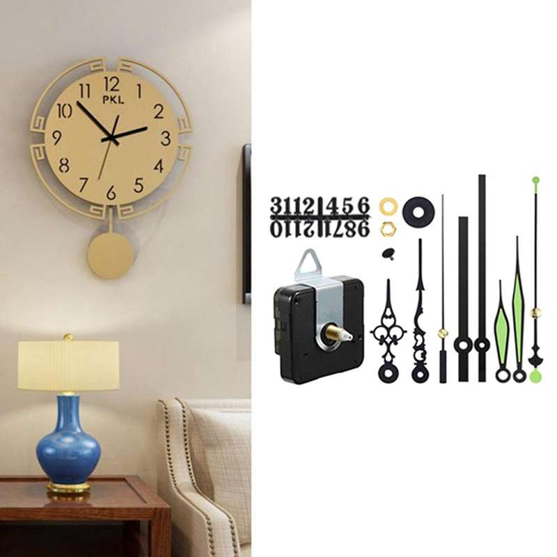Diy Clock Quartz Clock Movement Mechanism Glowing Hands Motor Kit