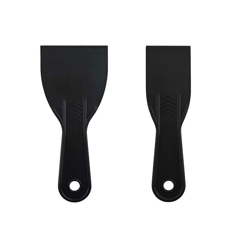2pcs Resin 3d Printing Shovel (1pc 7x3 Inch + 1pc 7x 2 Inch), Black