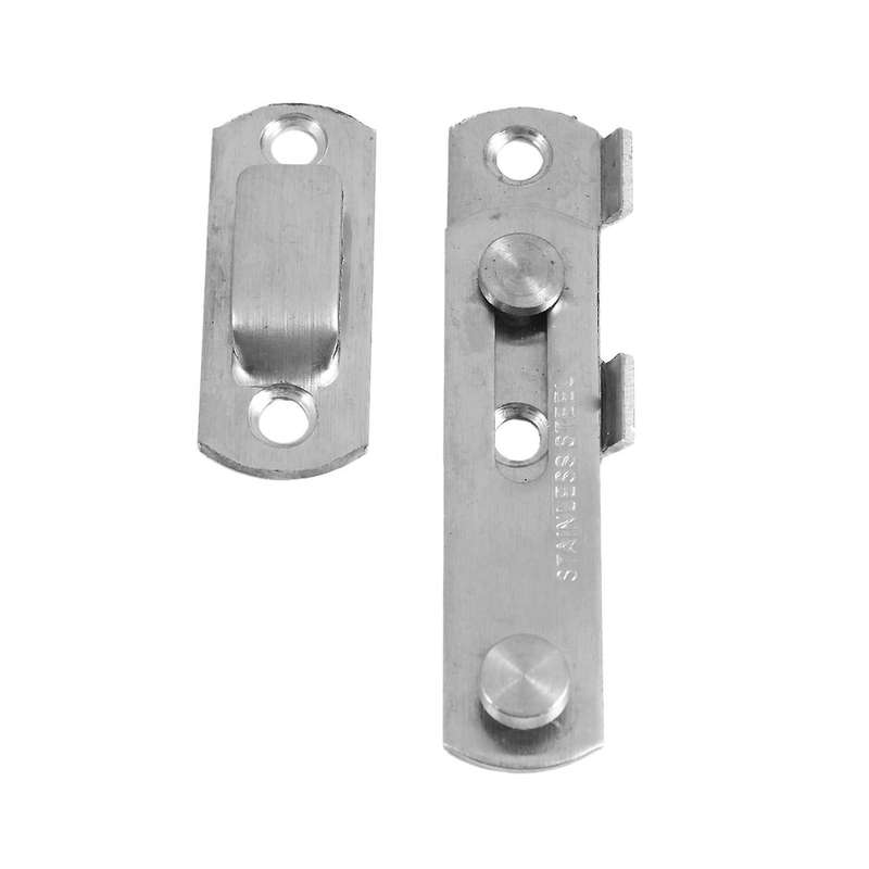 2x Hasp Latch Metal Hasp Latch Lock Sliding Door Lock for Window