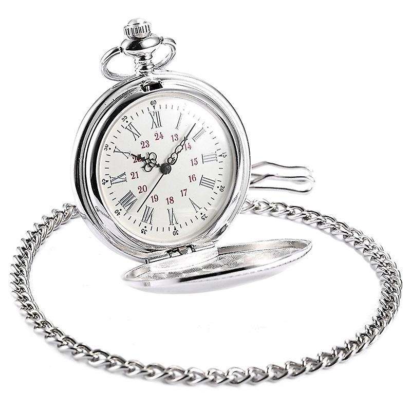 1pcs Portable Cute Mini Cartoon Multi-function Table Clockswhite