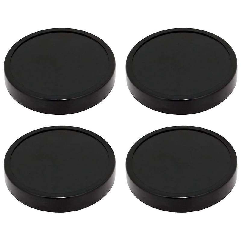 4 Pack Black Plastic Stay Fresh Lid Parts for Magic 250w Blender