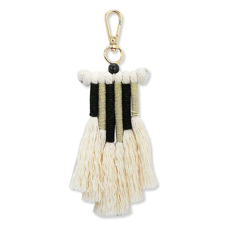 Boho Rainbow Keychain, with Tassel for Car Key Bag Purse Charm Gift,b