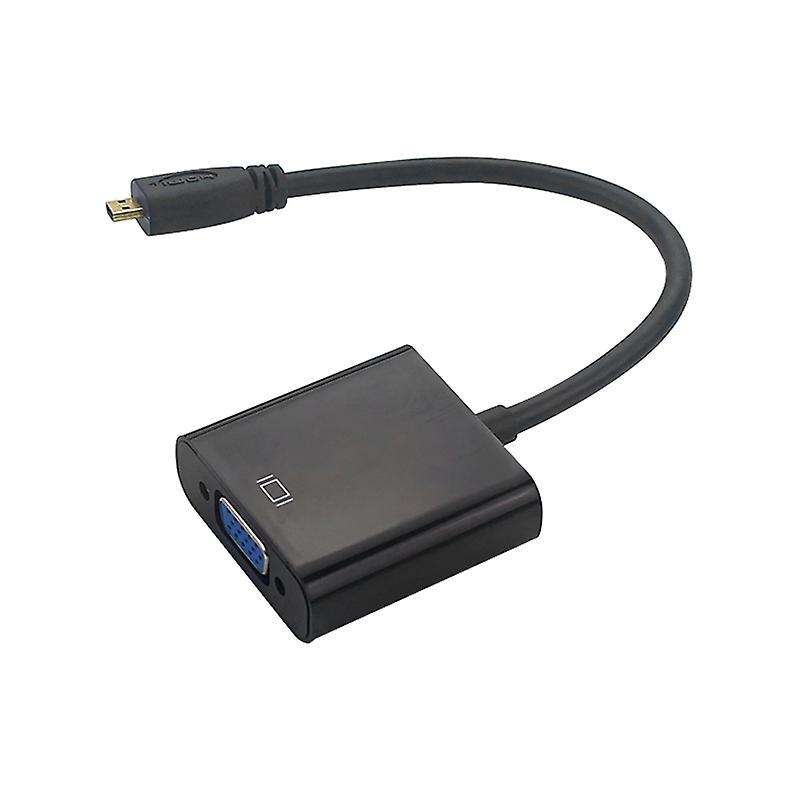 Micro-hdmi to Vga Adapter Cable with Usb Cable for Raspberry Pi 4