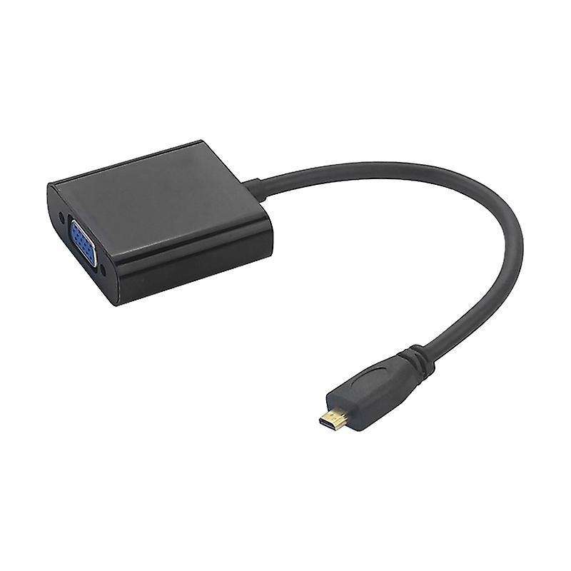 Micro-hdmi to Vga Adapter Cable with Usb Cable for Raspberry Pi 4