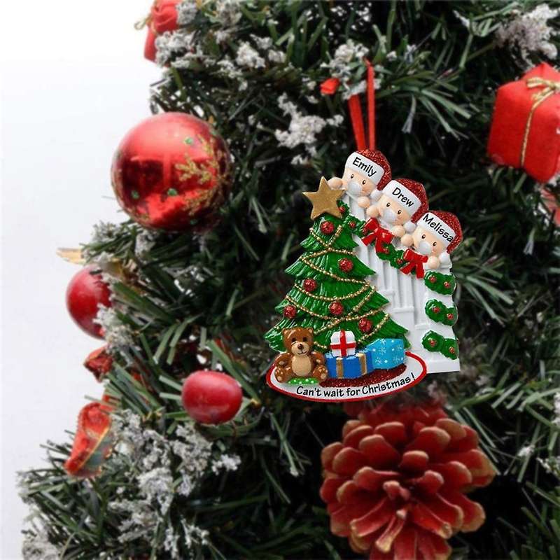 Christmas Birthdays Party Decoration Personalized Hanging Ornament -3