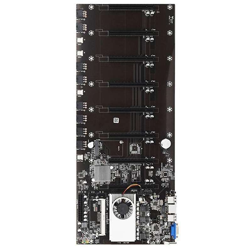 Mining Motherboard with 4gb Ddr3 128gb Msata Ssd 12x8pin Power Cable