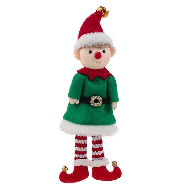 Santa Claus Doll Christmas Tree Decoration for Home Xmas Gifts B