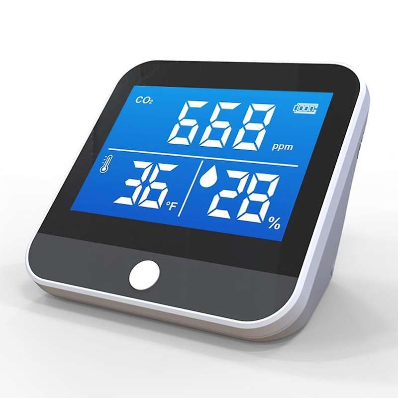 Air Quality Temperature Humidity Monitor Infrared Ndir Co2 Detector