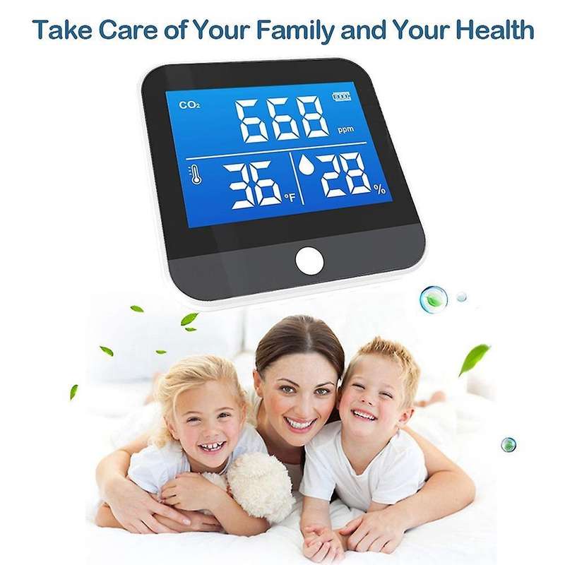 Air Quality Temperature Humidity Monitor Infrared Ndir Co2 Detector