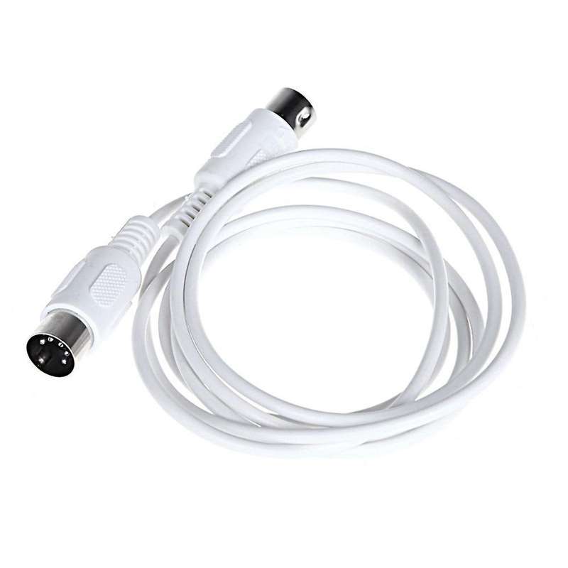 2pcs Midi Extension Cable 5 Pin Male to 5 Pin Male Electric , 1.5m