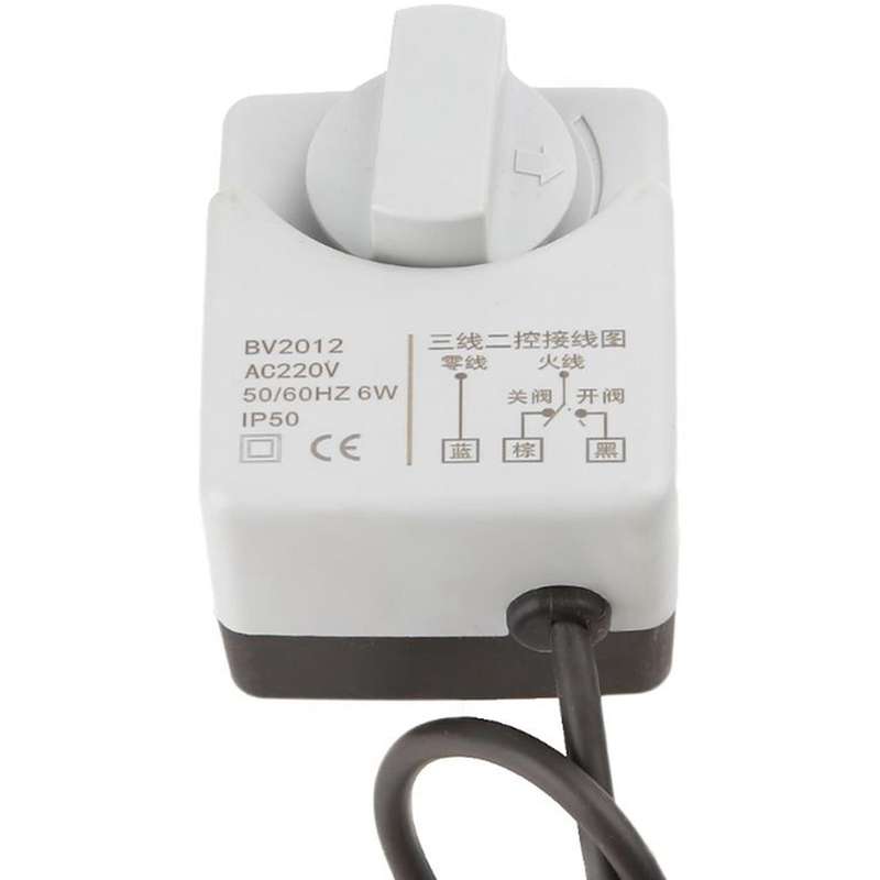 4x Ac220v Dn15 2 Way 3 Wires Motorized Ball Valve Electric Actuator