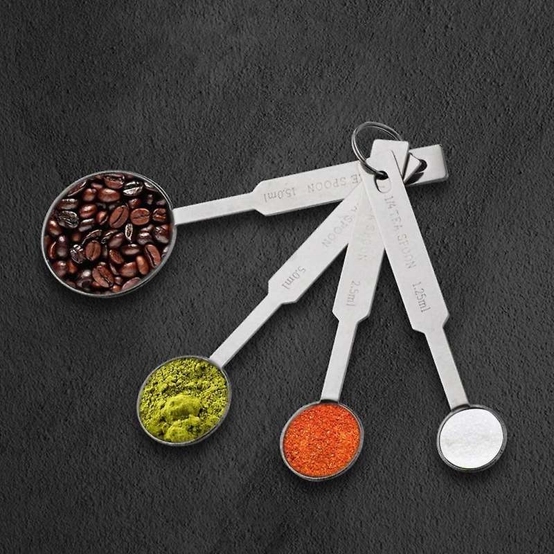 Stainless Steel Measuring Spoon Scale Stackable Kitchen Measuring