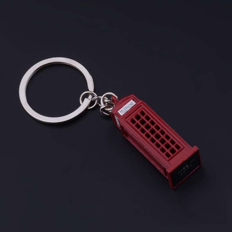 Booth British London Car Key Ring Keychains Keychain for Women Girls