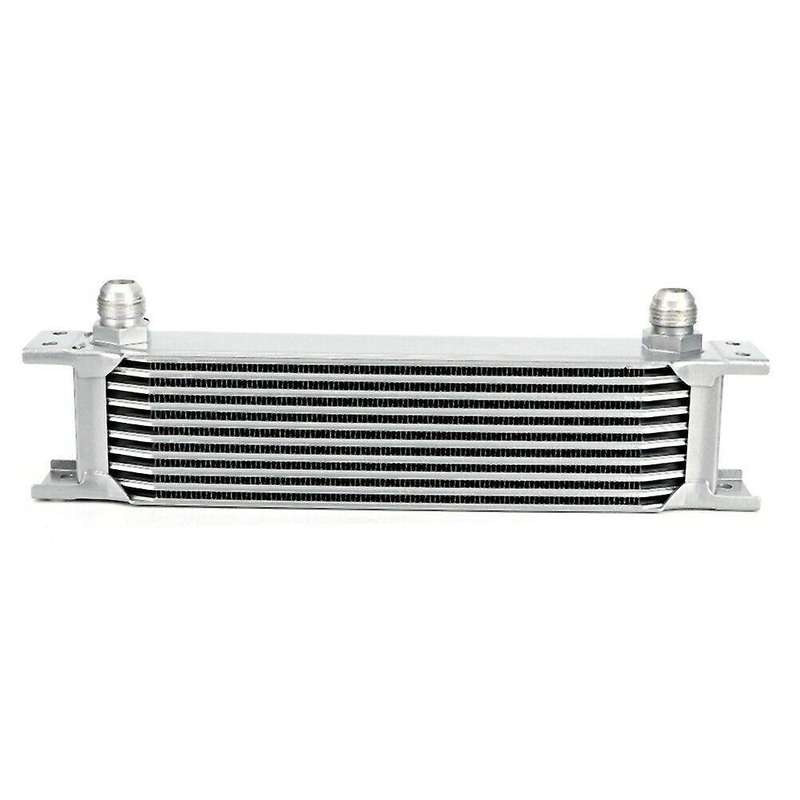 Aluminum Radiator 10 Rows British Type Car Engine Oil Cooler Cooling