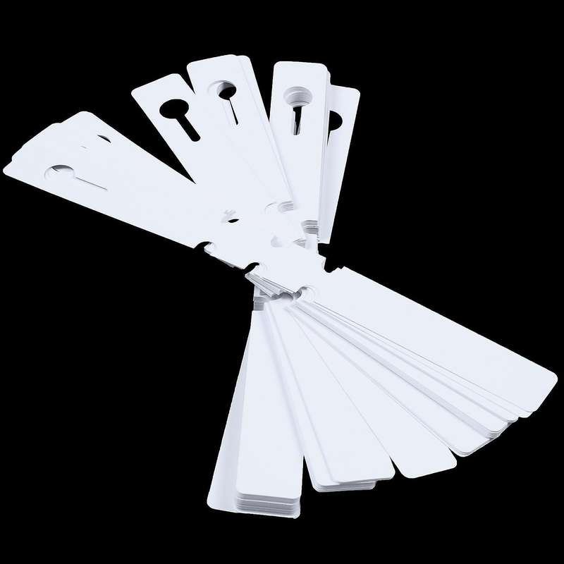 100pcs Pvc Ring Set Label Plant Gardening Label Plastic Orchid Label