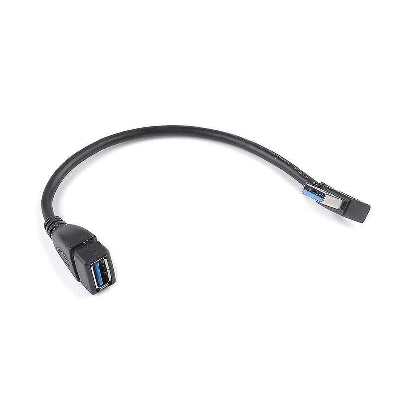 Usb 3.0 Angle 90 Degree Extension Cable Male to Female Adapter Right