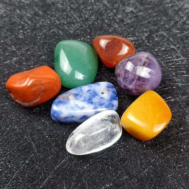Natural Seven Chakra Energy Stone Chakra Stone Irregular Reiki Decor