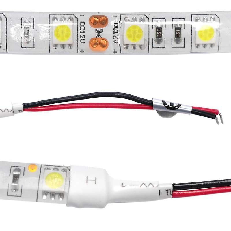 5pcs 10cm Waterproof Warm White 5050 Led Strip Lights Dc 12v Boat Car