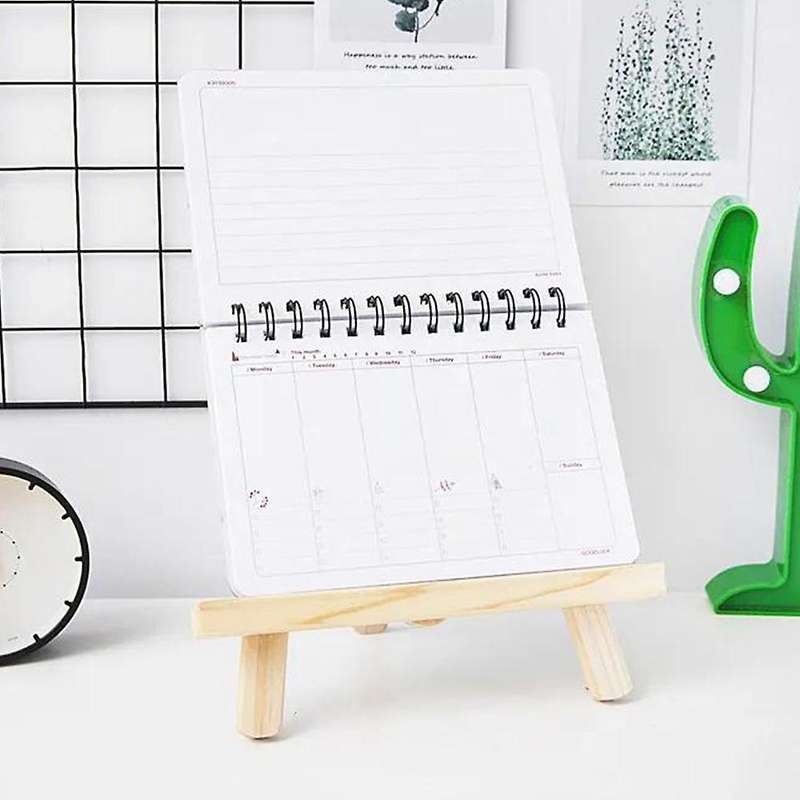 Universal Wooden Desktop Phone Holder Mount Support Tablet for Ipad B