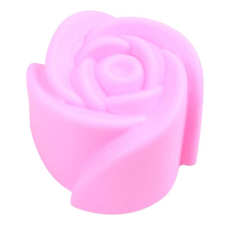 10x Silicone Rose Cake Baking Mold Chocolate Jelly Maker Mould