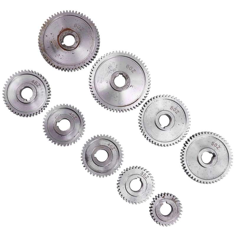 9pcs/set Cj0618 Household Small Lathe,micro Lathe,metal Exchange Gear