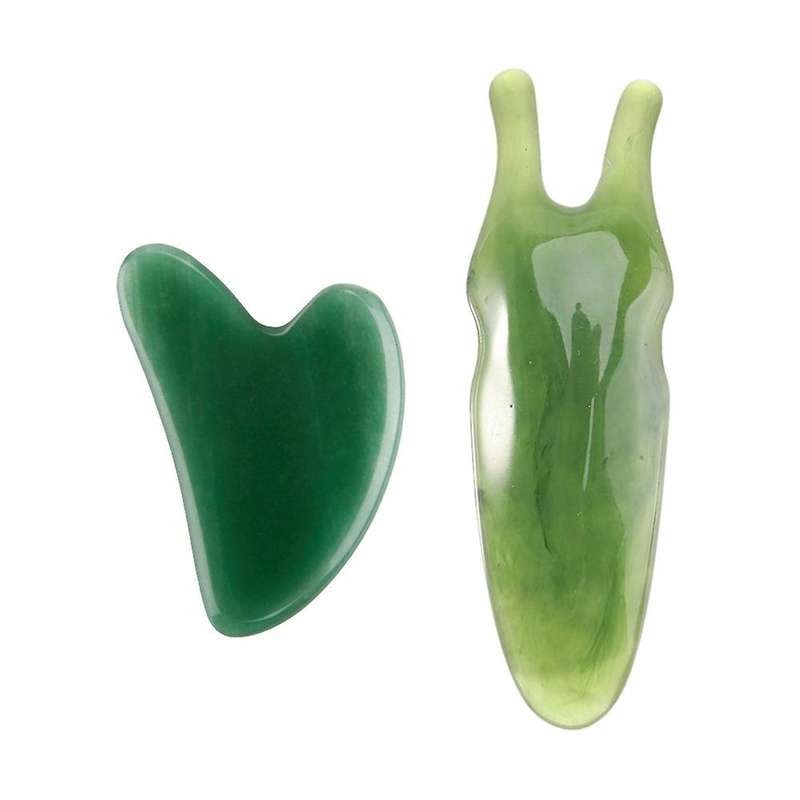 Nose Scraper V Face Thin Face Hand Massage Tool Gua Sha Board -2