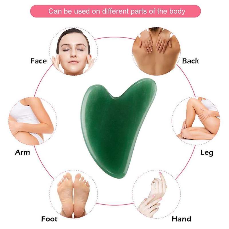 Nose Scraper V Face Thin Face Hand Massage Tool Gua Sha Board -2