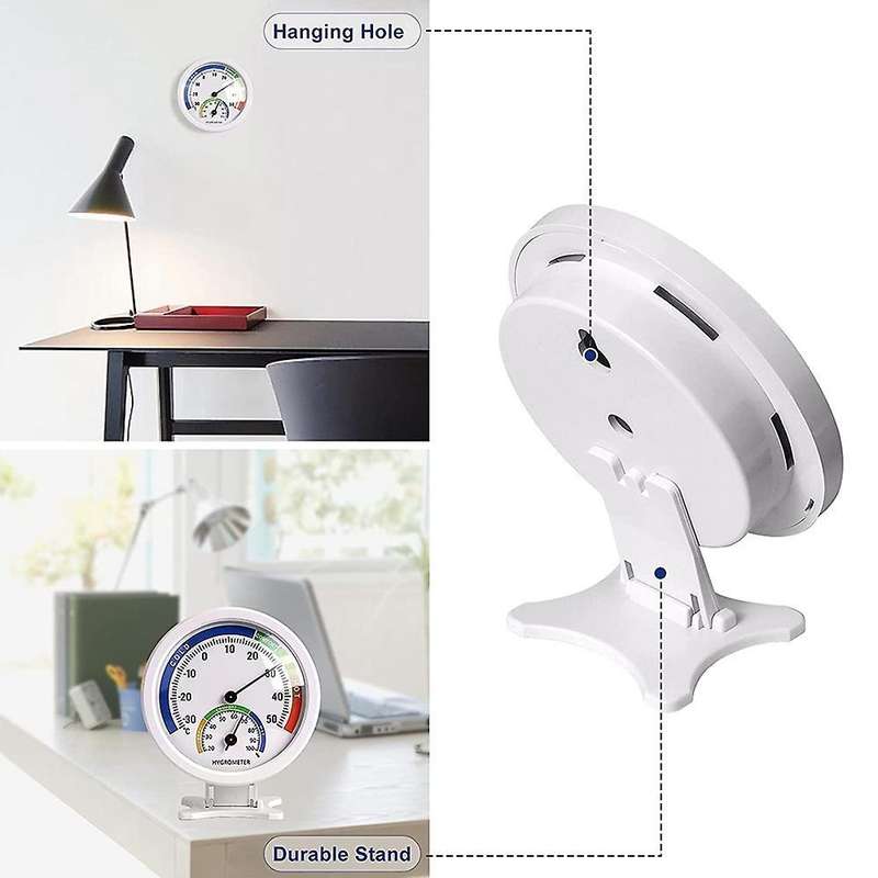 Hygrometer Thermometer Indoor Outdoor Moisture Thermometer 3inch