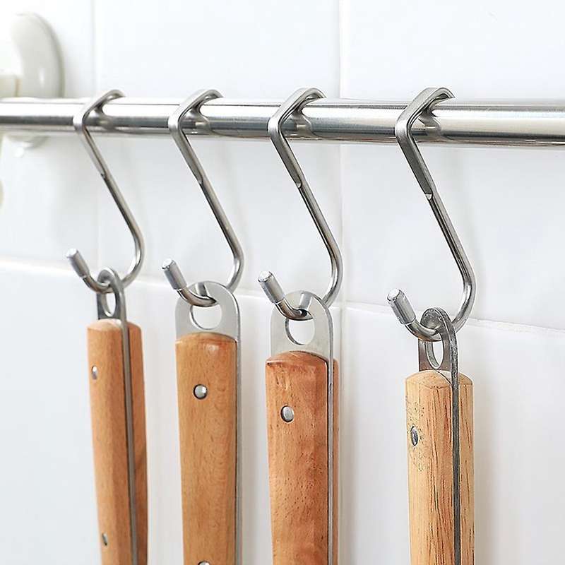 Stainless Steel Perforation-free Cabinet Door Clothes Hook Wall Hook