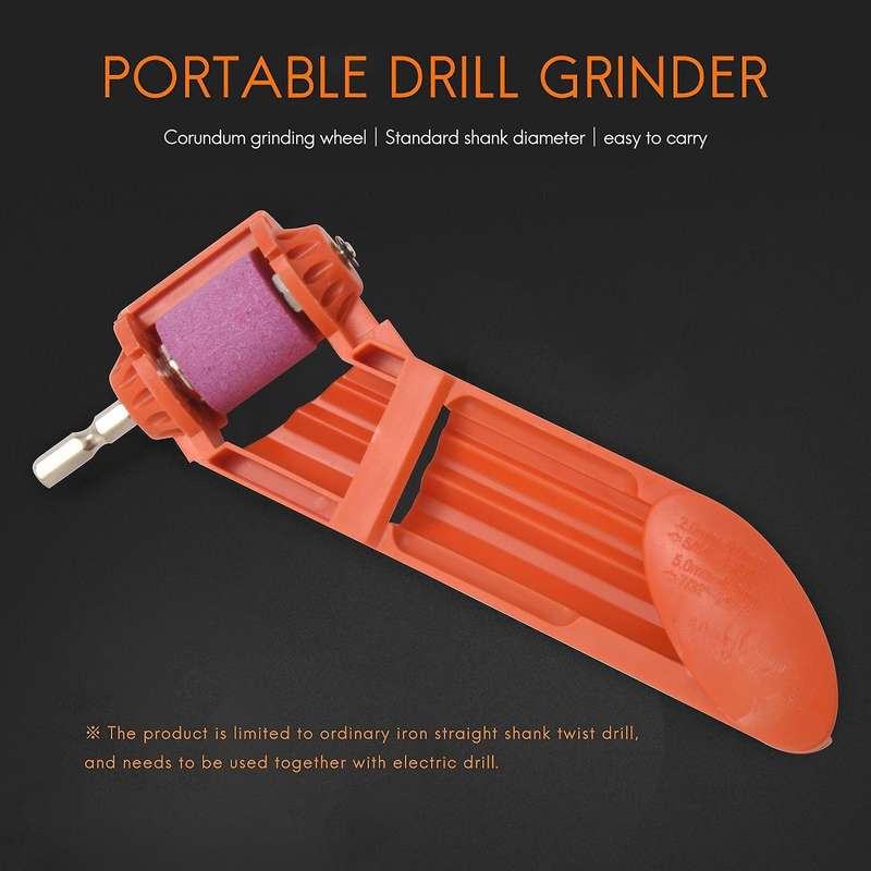 2-12.5mm Drill Bit Sharpener Corundum Grinding Wheel for Polishing
