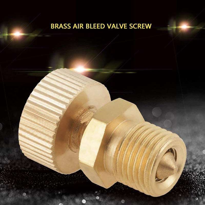 65mpa Exhaust Screw Quick Ventilator Exhaust Valve Breather Brass