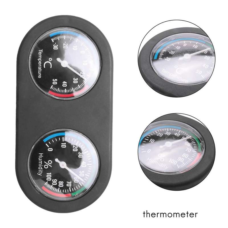 Reptile Tank Thermometer Hygrometer Temperature Monitor