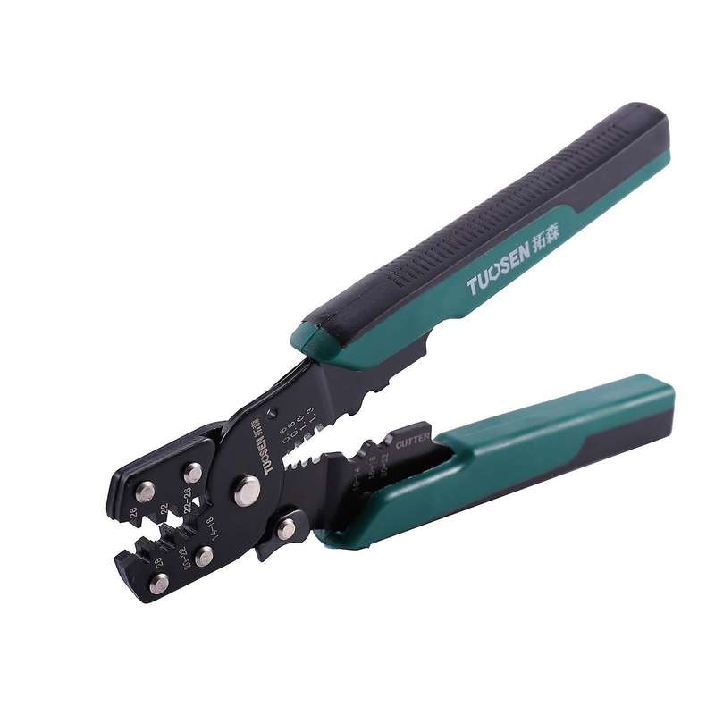 Tuosen Crimping Tools Electric Stripper Wire Pliers Cutters