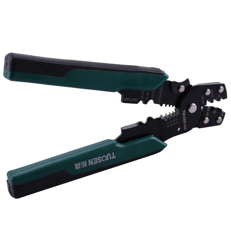Tuosen Crimping Tools Electric Stripper Wire Pliers Cutters
