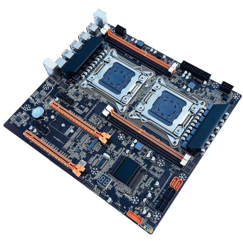 X79 Computer Motherboard,ddr3 Lga 2011 Pin 4 Memory Slots,for Desktop