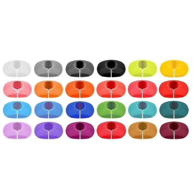 26pcs Wine Glass Charms Tags, Markers for Bar Party Martinis Cocktail