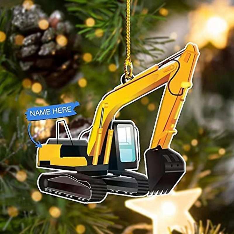 Christmas Tree Hanging Decoration Gift Wooden Christmas Decorations E