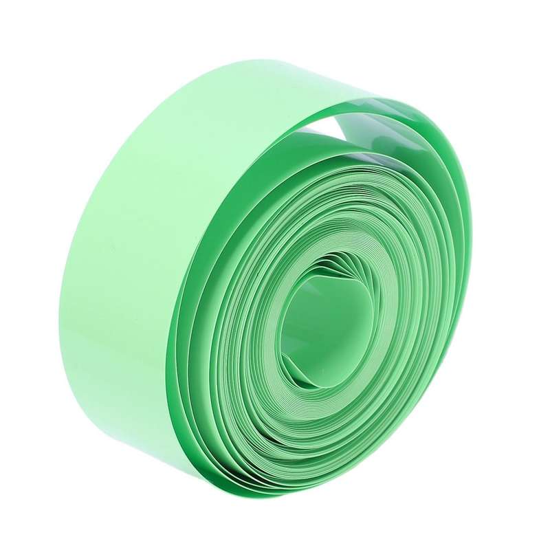 10m 29.5mm Heat Shrink Tubing Wrap for 1 X 18650 Battery Light Green