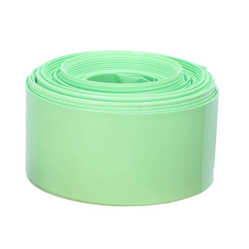 10m 29.5mm Heat Shrink Tubing Wrap for 1 X 18650 Battery Light Green