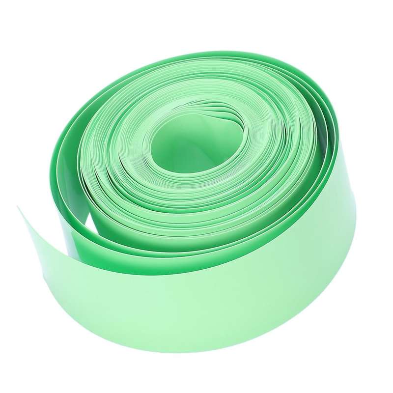10m 29.5mm Heat Shrink Tubing Wrap for 1 X 18650 Battery Light Green