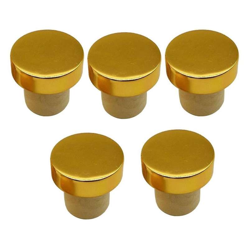 Polymer T-shaped Stopper, Wine Cork Stopper, Wine Cork, 5 Pieces