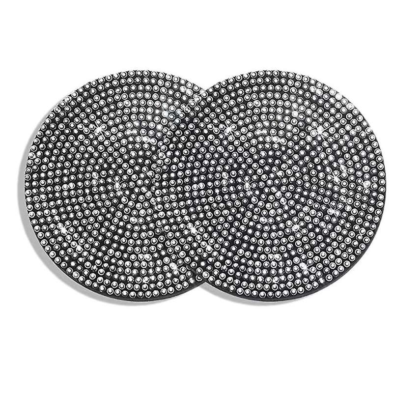 Car Cup Holder Coaster, Universal Vehicle Coasters Insert (white)