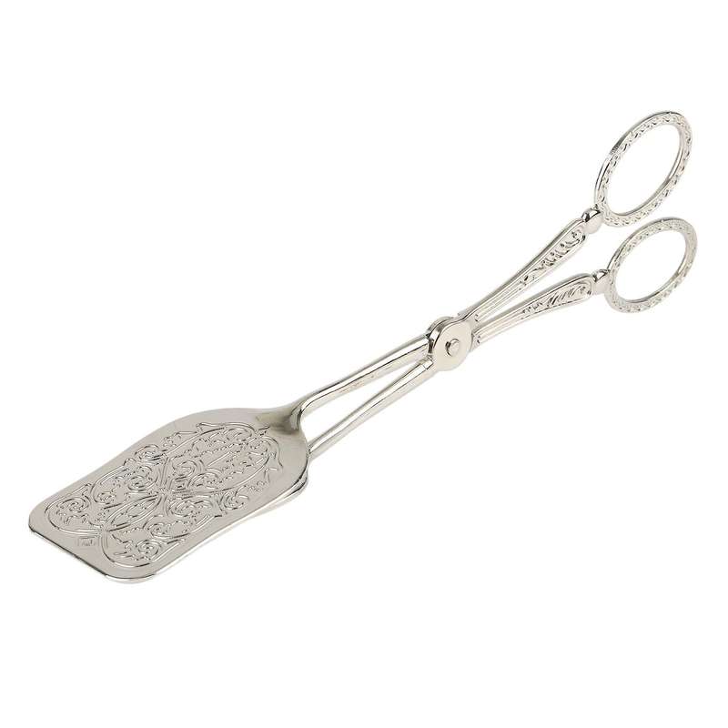 Snacks Salad Bread Pastry Baking Fruit Salad Cake Clips,square Silver