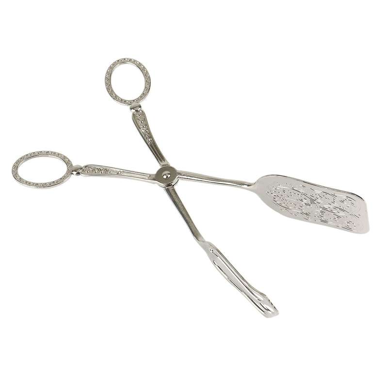 Snacks Salad Bread Pastry Baking Fruit Salad Cake Clips,square Silver