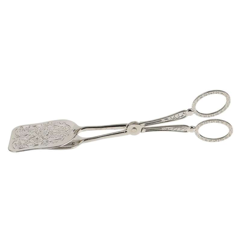 Snacks Salad Bread Pastry Baking Fruit Salad Cake Clips,square Silver