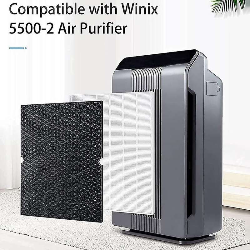 116130 Filter H Replacement Filters for Winix 5500-2 Air Purifier