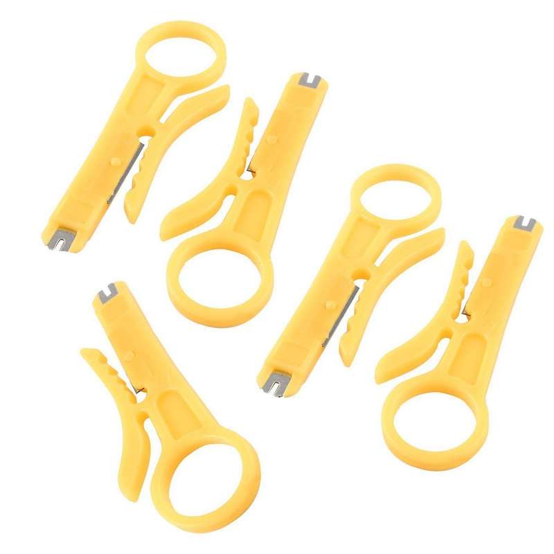 Rj45 Cat5 Network Wire Cable Punch Down Cutter Stripper 5 Pcs