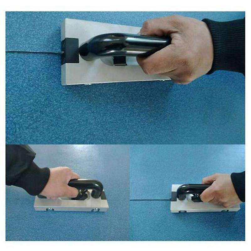 1set Wheeled Vinyl Floor Grooving Slotting Pull Hand Flooring Tool