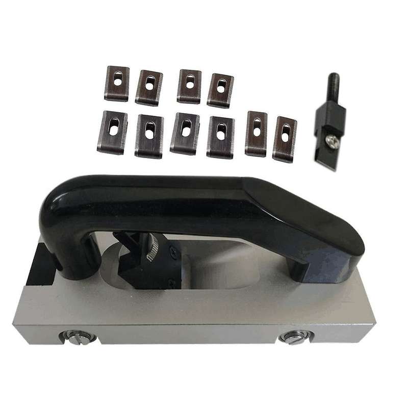 1set Wheeled Vinyl Floor Grooving Slotting Pull Hand Flooring Tool