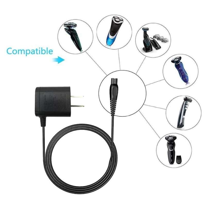 15v Adaptor Charger for Philips Shaver Hq8505 6070 7310 6090 Us Plug